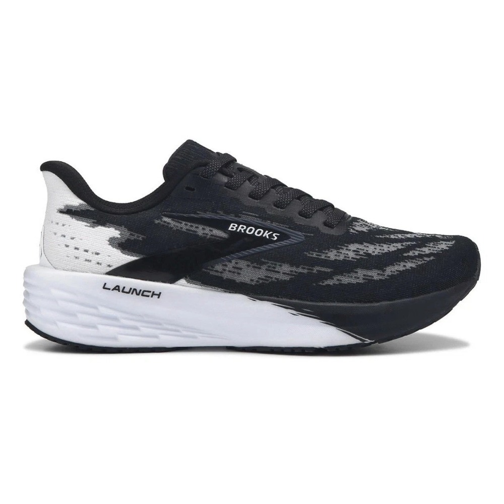 Brooks Launch 11 Black White Mens Size 9 D Running Shoes Sneakers NEW